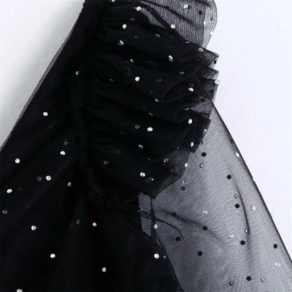 Осень 2019 новое женское короткое платье с длинным рукавом и подкладкой