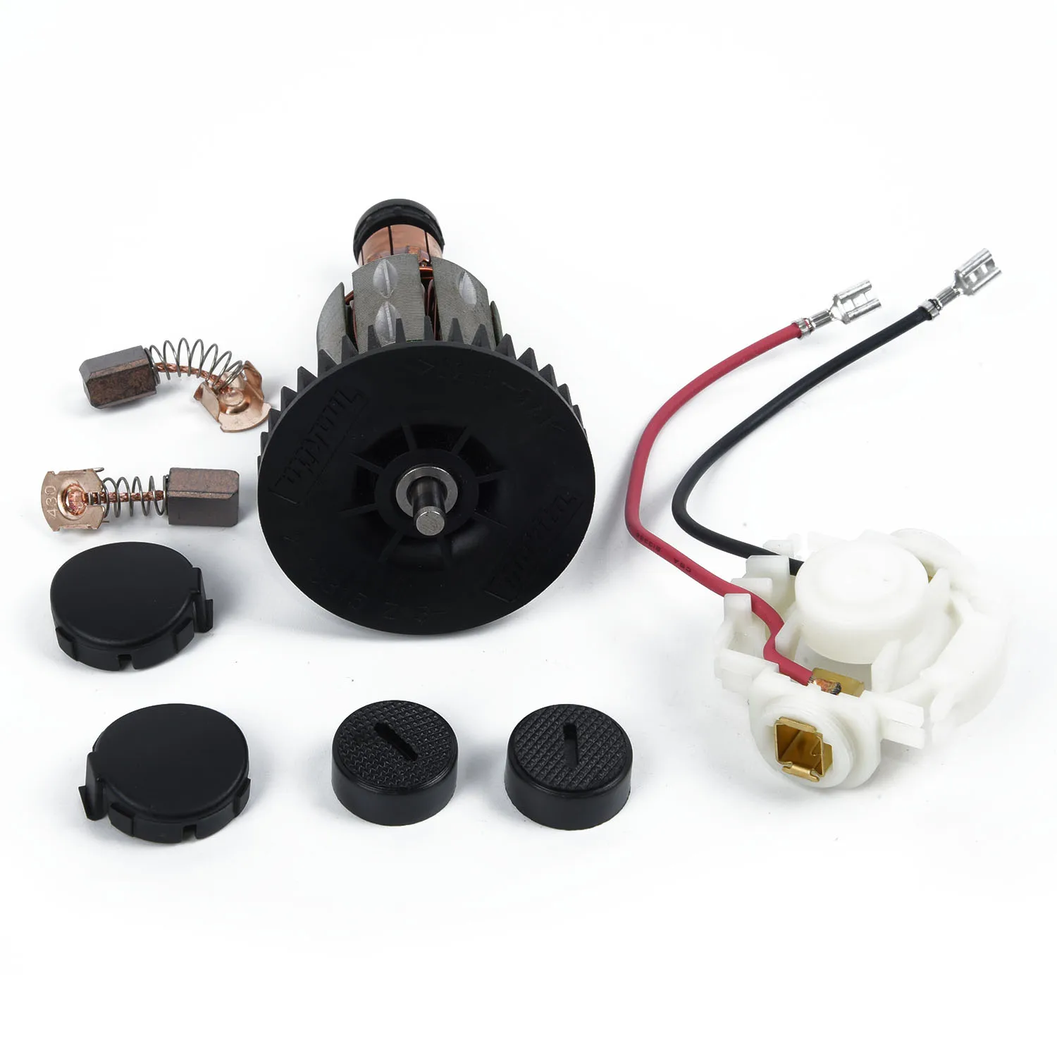 

619218B8 Armature 8Pcs Carbon brush Accessories Cap Equipment Parts Spare