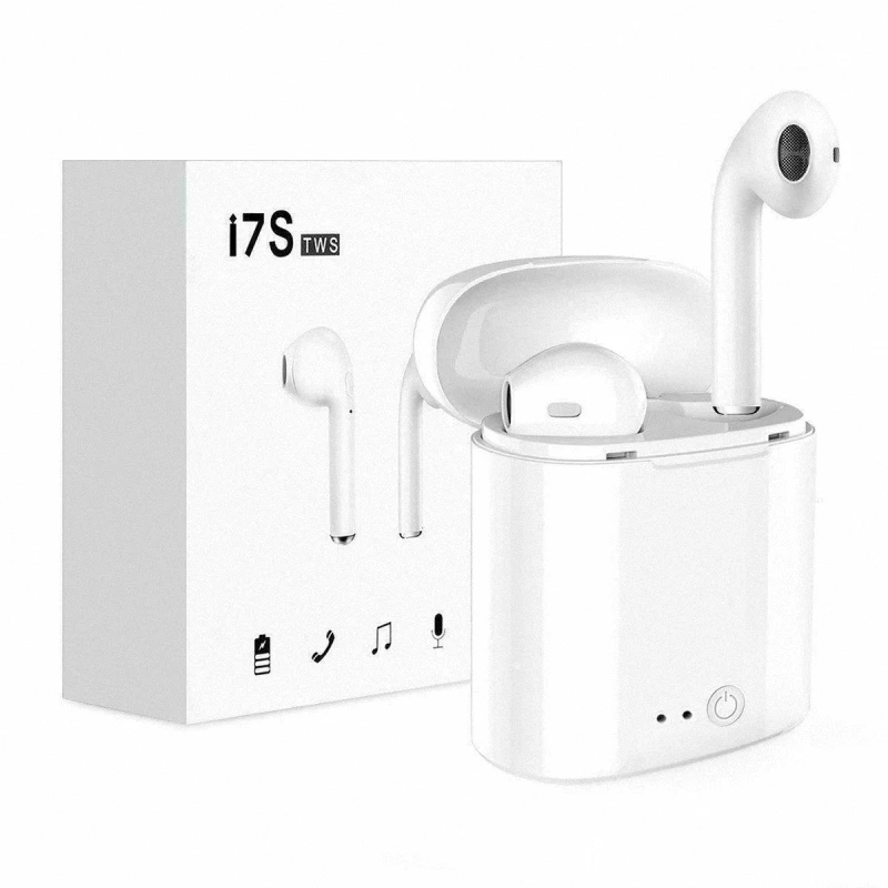 TWS I7S беспроводные наушники V5.0 Спортивные Беспроводные с зарядным устройством