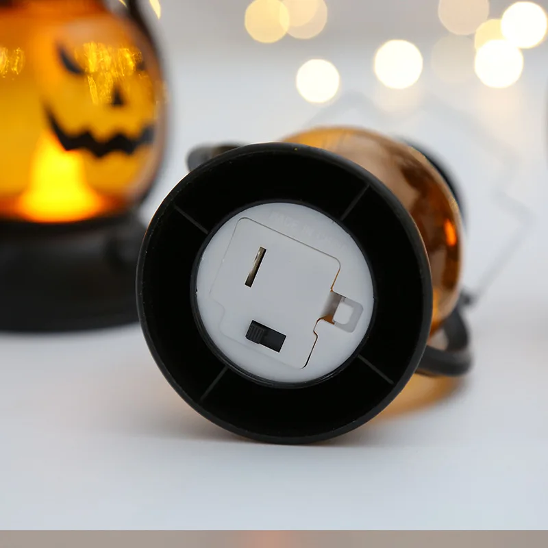 Светодиодное украшение для Хэллоуина в виде тыквы черепа ночник стиле ретро