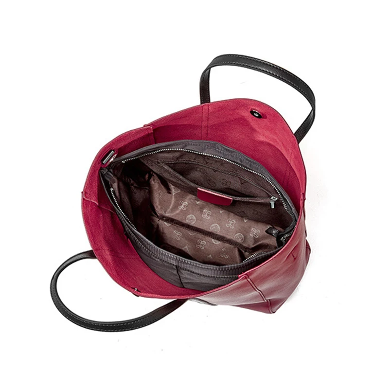 Сумка тоут женская из натуральной коровьей кожи мессенджер Роскошный