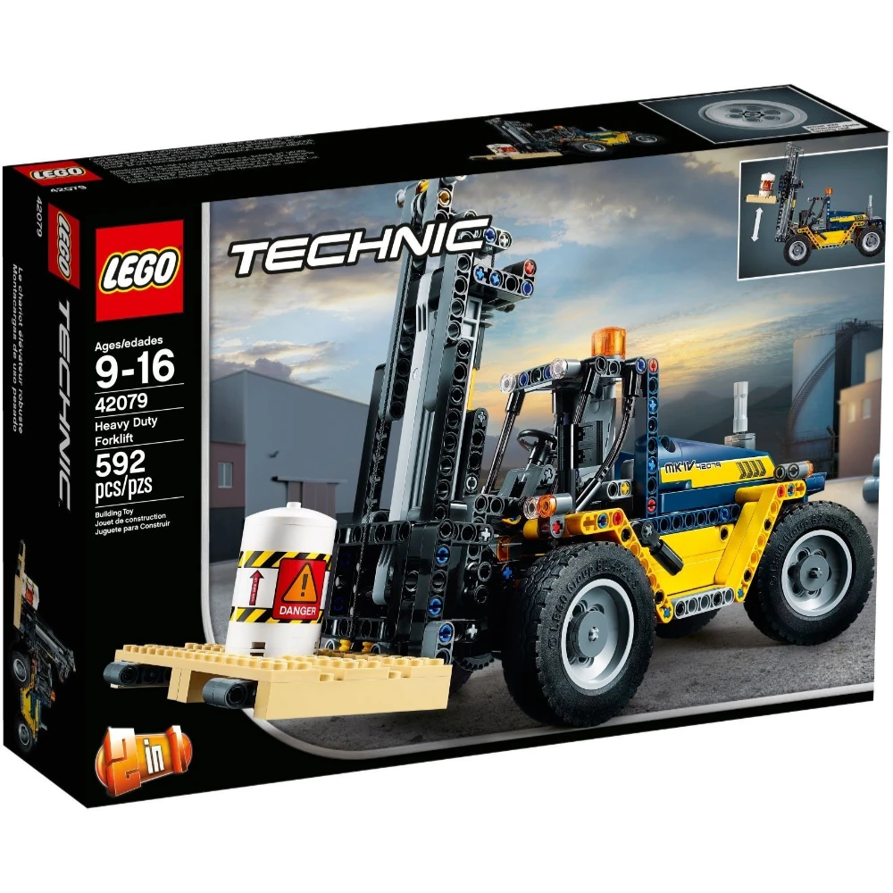 Конструктор LEGO Technic (Техник) 42079 Сверхмощный вилочный погрузчик 9+ | Игрушки и хобби
