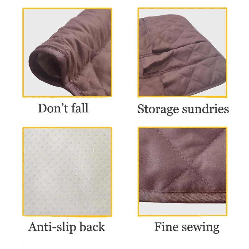 Органайзер для хранения мобильных телефонов на стульях подлокотниках дивана и