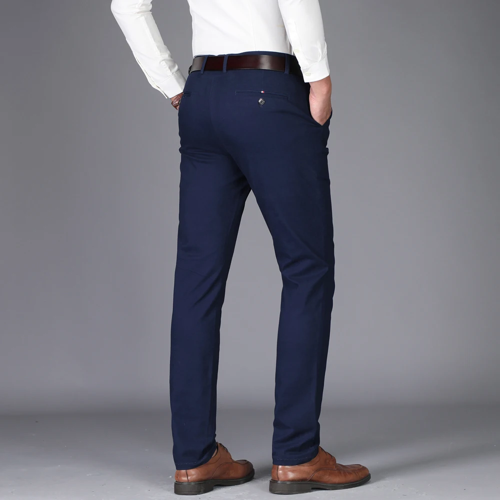 Осенние мужские повседневные брюки NIGRITY 2020 высококачественные классические