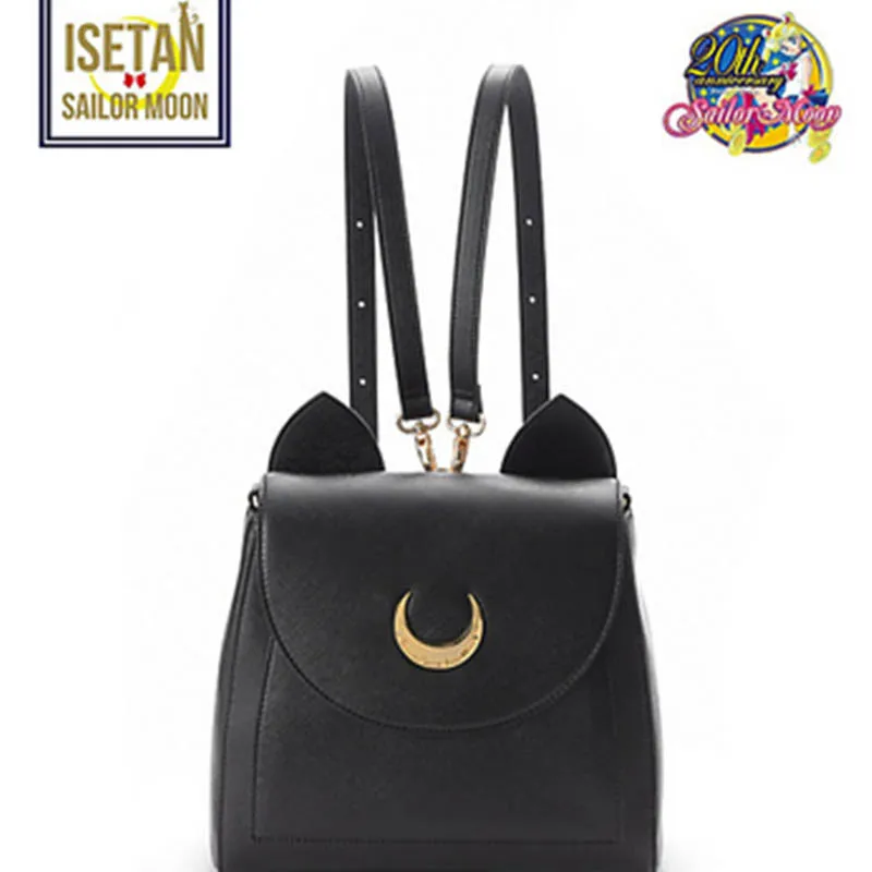 Рюкзак с изображением Сейлор Мун для девочек подростков милый складной ранец на