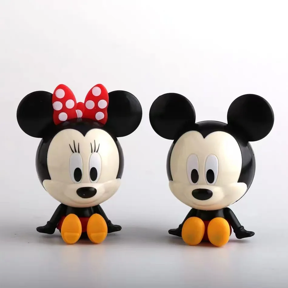 Disney мультфильм дневной Микки Маус Минни кавайная игрушка модель украшение для
