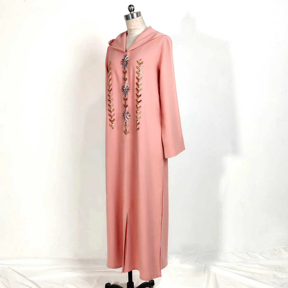 ИД Мубарак Кафтан Абая Дубай Турция хиджаб мусульманское платье Исламская