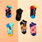 Короткие носки с низким вырезом для мужчин и женщин, хлопок, модные, с язычком, с закрытым носком, весна-лето