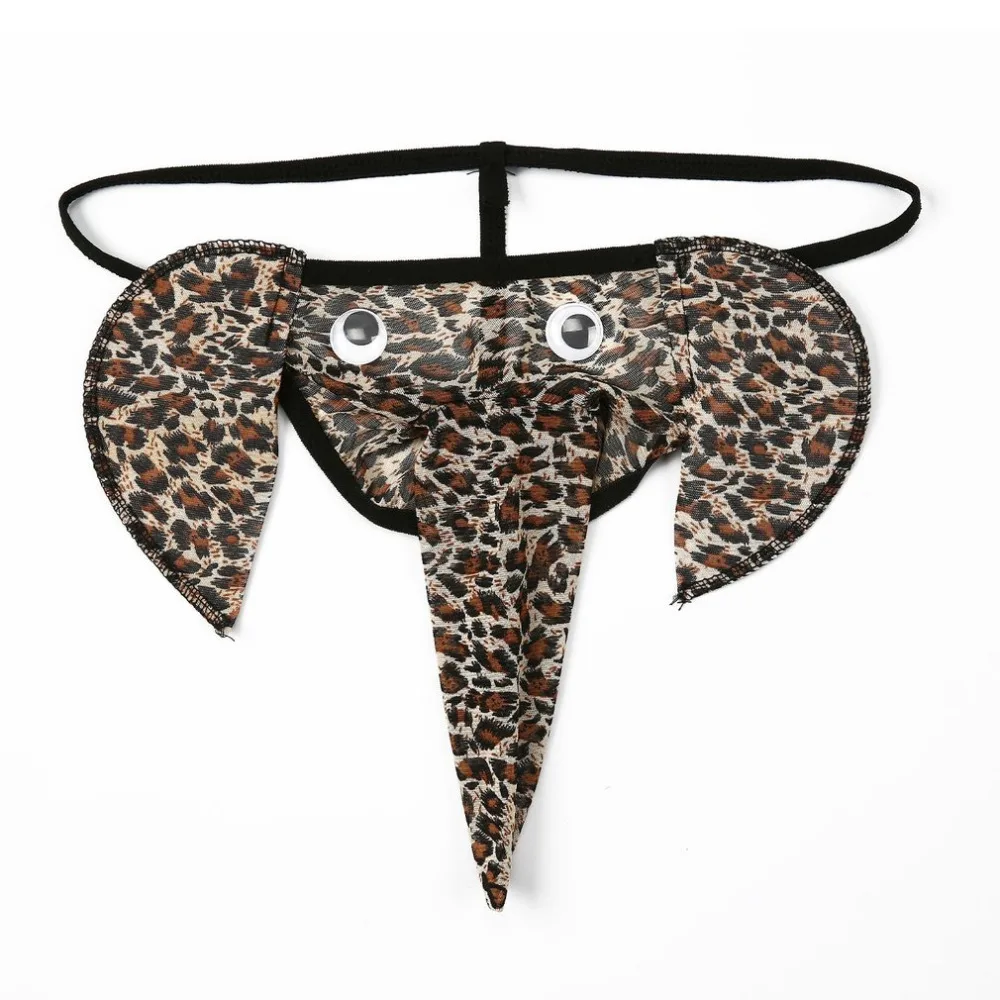 Мужское модное сексуальное нижнее белье Длинные Трусы брифы с мешочком рисунком