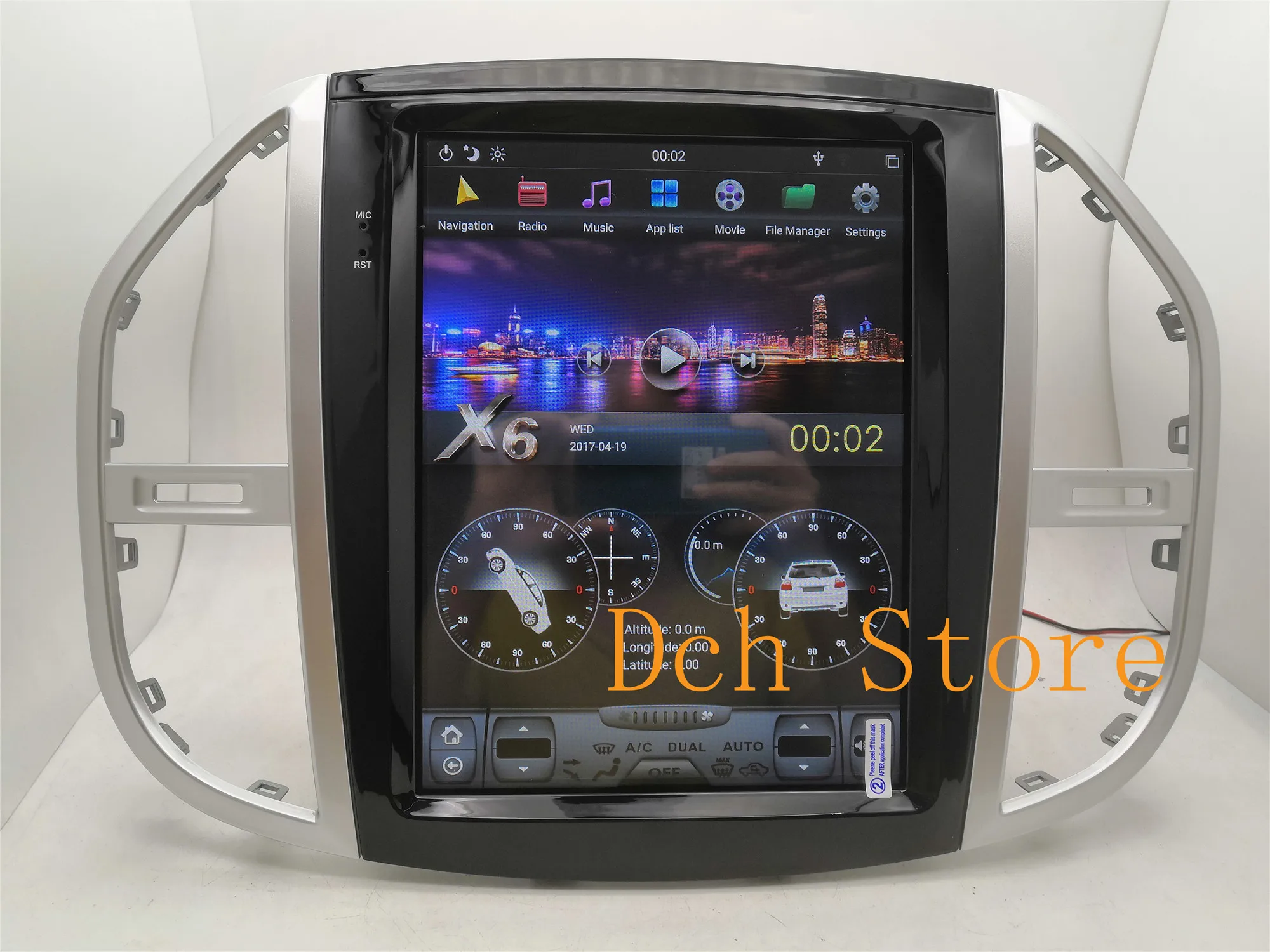 12,1 дюймов вертикальный экран Tesla стиль Android 8,1 автомобильный DVD gps навигатор плеер для Mercedes-Benz Vito Metris PX6