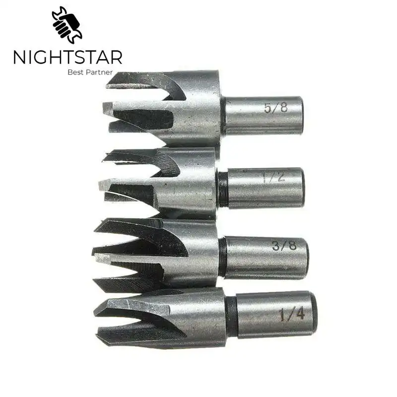 Binoax 8 шт. 5/8 &quot1/2" 3/8 &quot1/4" углеродистая сталь Набор отверстий для резьбы 10 мм