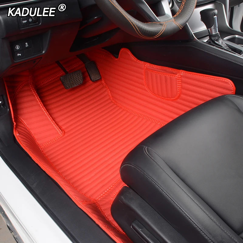 KADULEE индивидуальный автомобильный коврик для chery tiggo 3 5 qq для chery все модели авто аксессуары коврики для ног для автомобилей