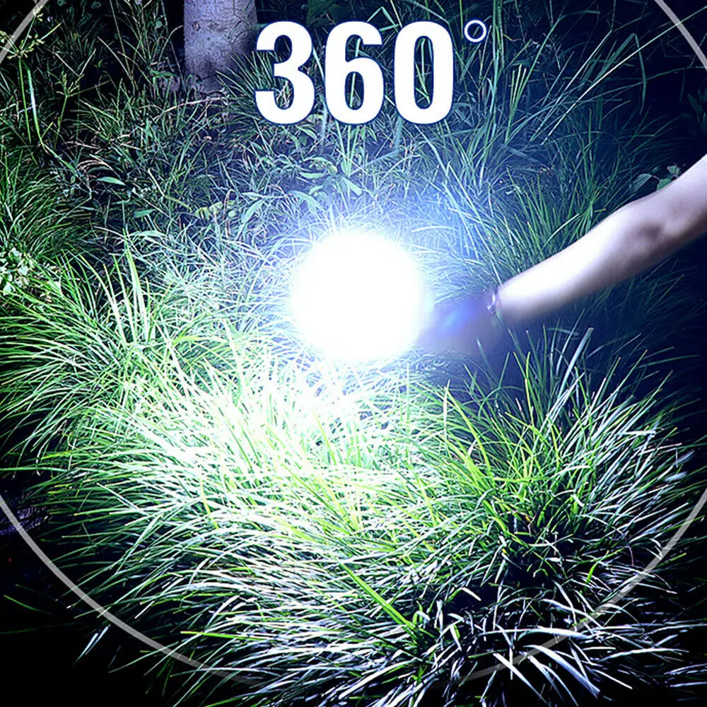 360°Lighting Solar/USB LED Lamp Bulbs 5 Modes Rechargeable Camping Light Waterproof Lantern Night Outdoor Mobile Emergency |