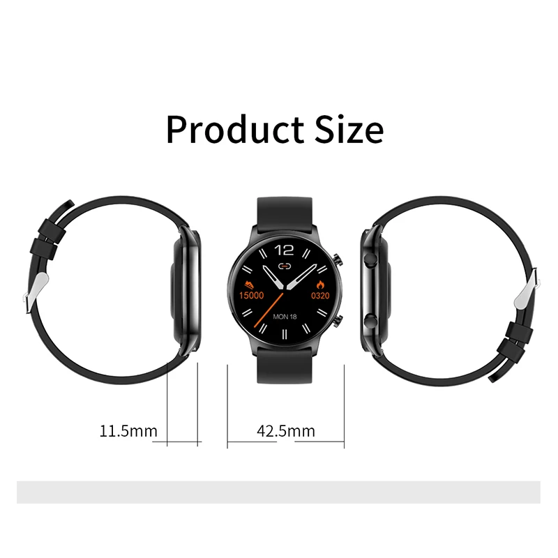 

M juniu Smart Watch LED Color Screen Smartwatch Smart Bracelet Women Fashion Fitness Tracker Heart Rate Monitor Support swimming