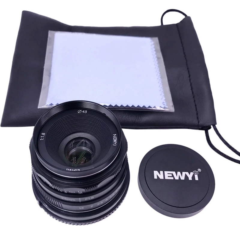 

NEWYI 25mm F/1.8 Manual Focus MF Prime Lens for Nikon Z Mount Camera