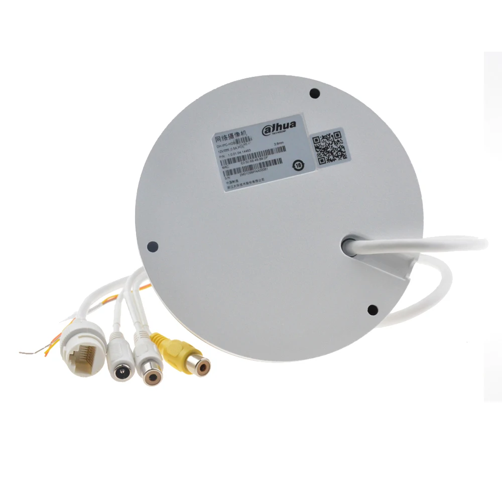 Dahua IP Camer IPC HDBW4433R VFAS 4 МП сетевой купол H265 2 8 12 мм ручной зум объектив POE IR 50 м с аудио