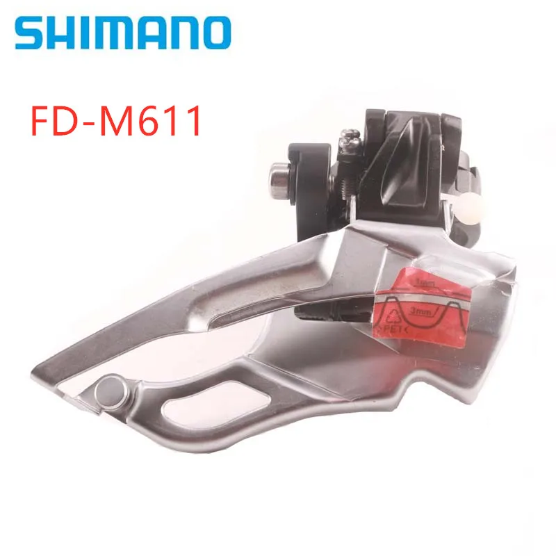 SHIMANO Deore FD-M611 тройной топ-качели двойной тяги MTB передние Переключатели MTB горный велосипед запчасти для 3x10S 30S скорость