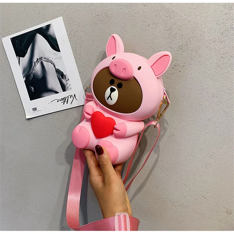 Женская сумка на плечо роскошные сумки дизайнера милые девочки мягкий силиконовый мессенджер сотового телефона Больша Феминина.