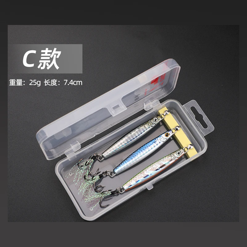 CRAZY LURES MIG FISHING - Рыболовная приманка Jig Fishing Lure 20-60 г, металлические Jig Articulos De Pesca Isca Artificial Fake Fish Lures.