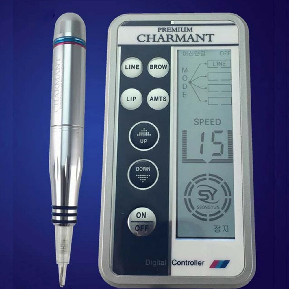 Полуперманентный макияж набор для татуажа бровей губ подводки глаз МТС