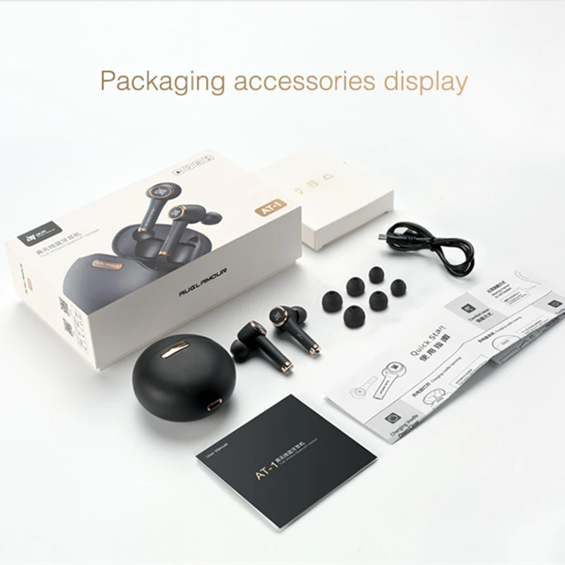 Гарнитура TWS беспроводная водонепроницаемая с Bluetooth 5 0 для Huawei Xiaomi iPhone|Наушники и