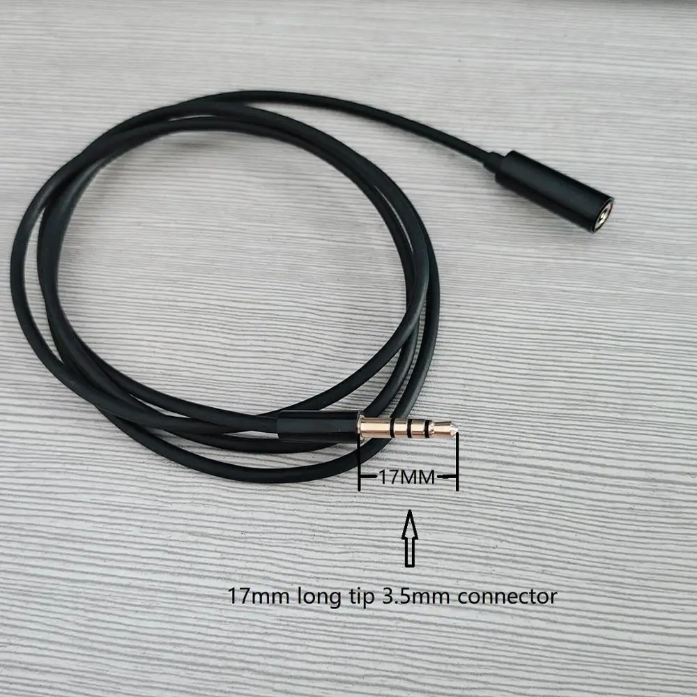 Удлинительный кабель для наушников 3 5 мм штекер-гнездо стерео аудио с длинным