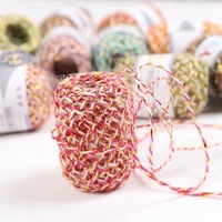 12pcs twisted natural arts crafts jute rope durable packing string for gardening applications diy and craft