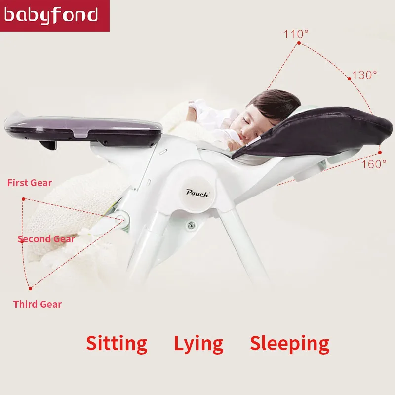 Многофункциональный Детский обеденный стул детский складной портативный стол и