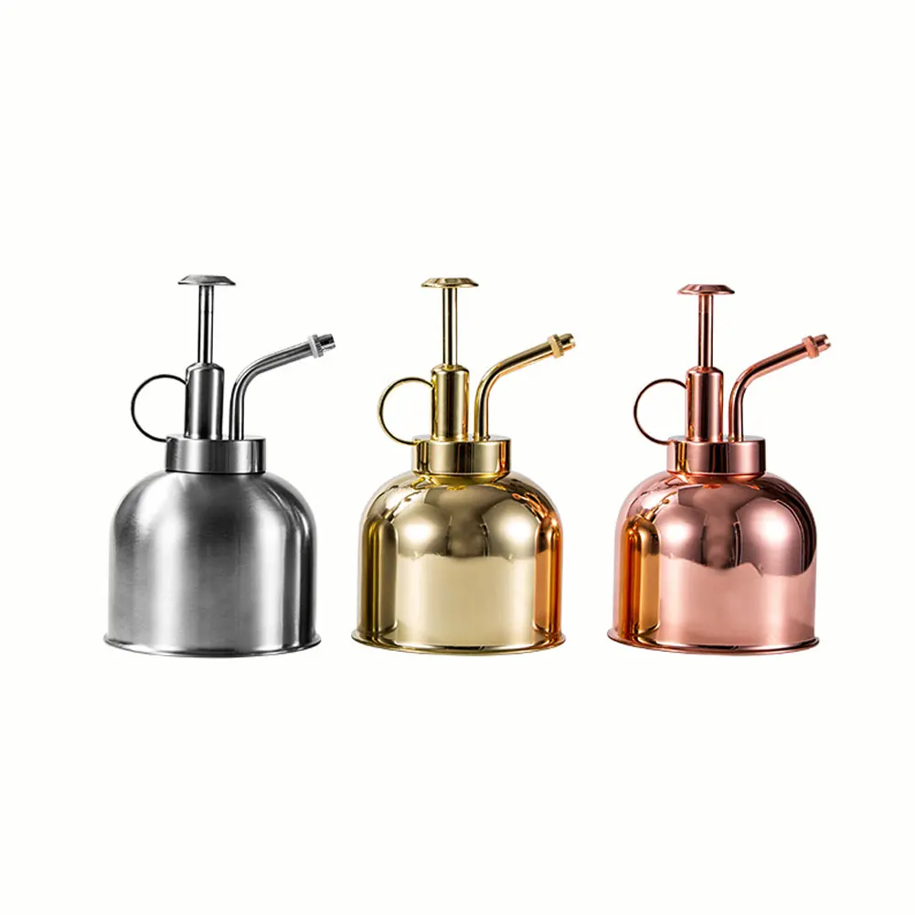 

300ML Stainless Steel Mini Watering Can Nordic Style Gardening Vintage Tools Flower Watering Pot Spray Kettle For Water Flowers