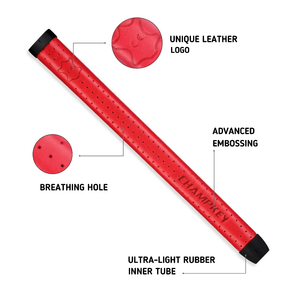 Чистый ручной работы клюшка для гольфа захват из овечьей кожи клубный с мягким