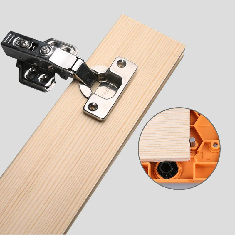 

NEW Concealed 35MM Cup Style Hinge Jig Boring Hole Drill Guide + Forstner Bit Wood Cutter Carpenter Woodworking DIY Tools
