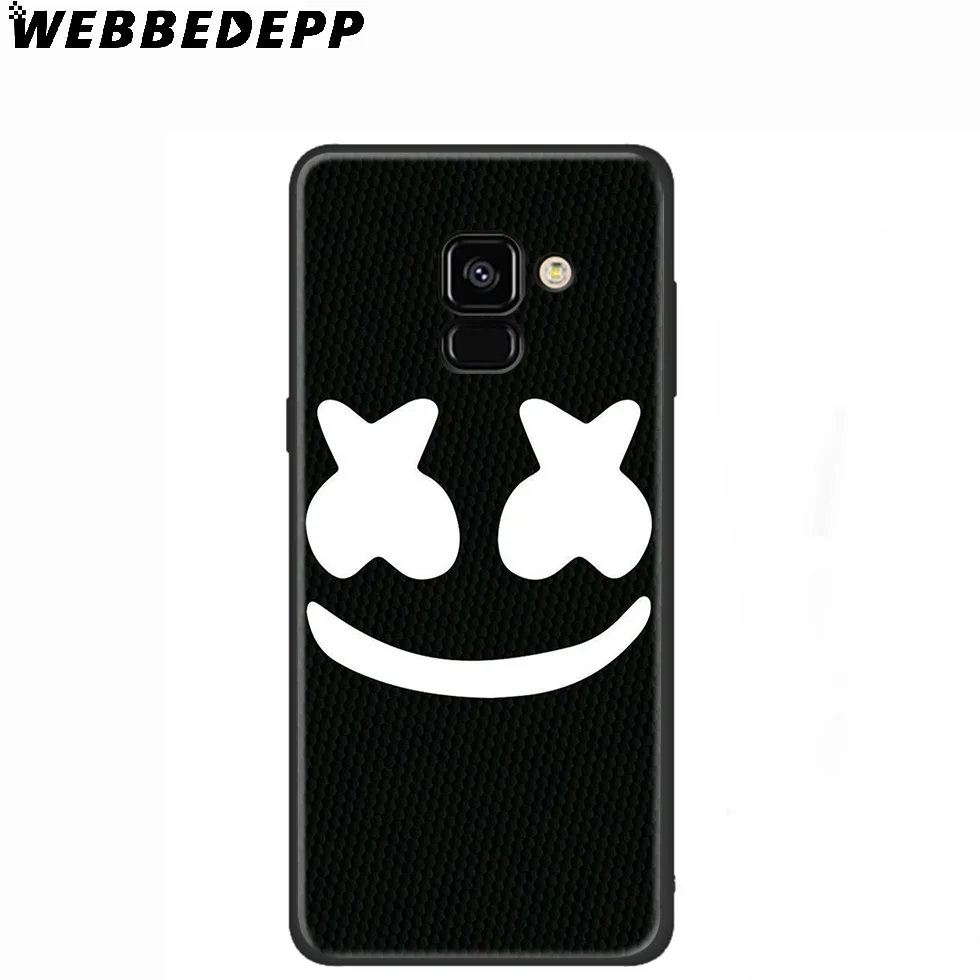 Мягкий чехол Marshmello DJ для Samsung Galaxy A70s A50s A40s A30s A20s A20E A10s Note 8 9 10 Plus |