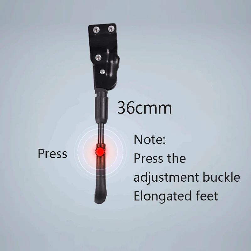 

Bicycle Alloy Kickstand Parking Stand Adjustable For Brompton Gust Bike Rear Axle Bike Kick Stand Road Side Kickstand Mountain