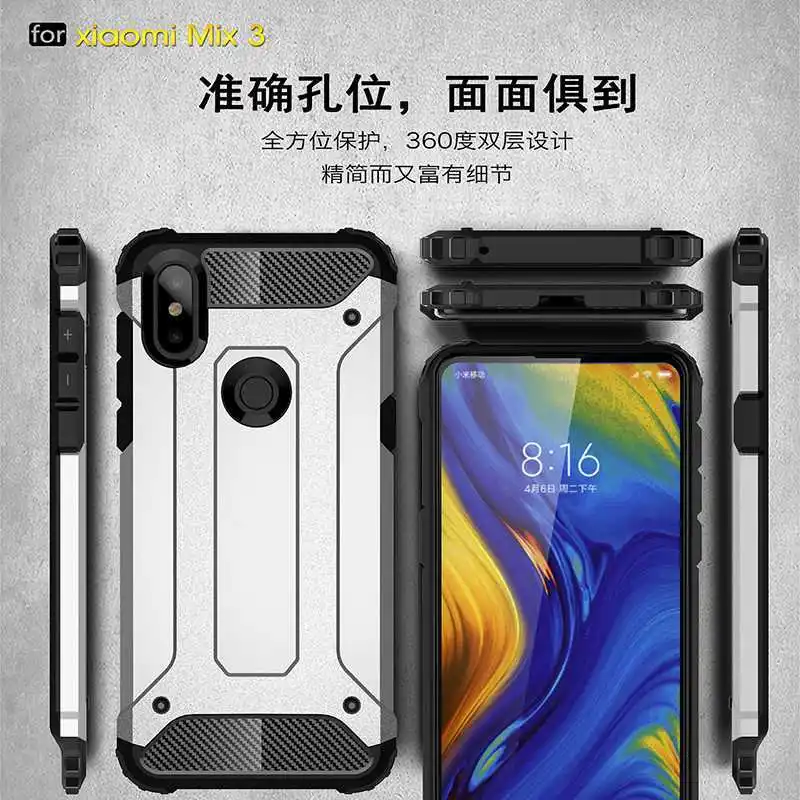 

Mokoemi Armour Shock Proof Case For Xiaomi Mi Mix 3 2s Max 3 2 Phone Case Cover