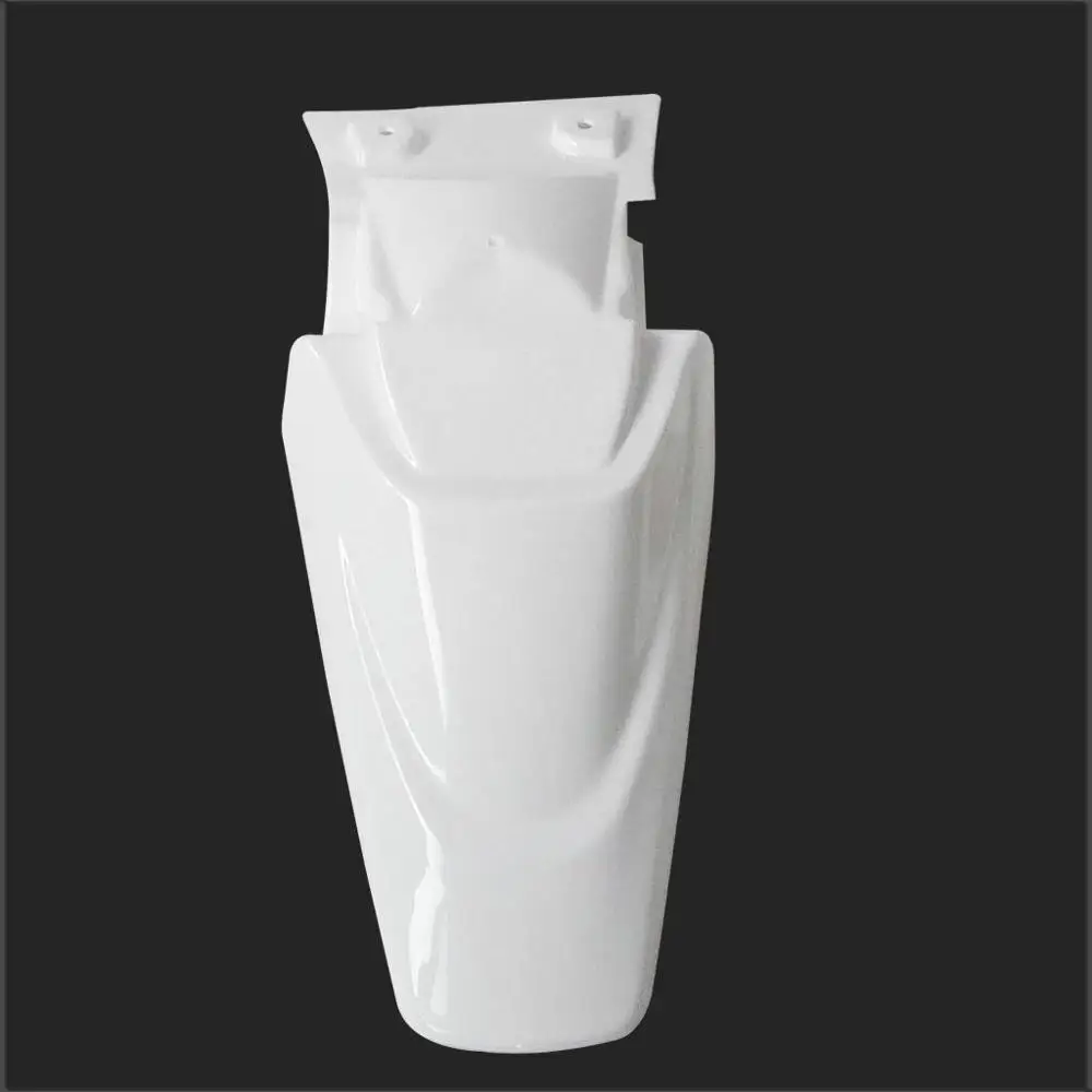

For Kawasaki KLX110 Motorcycle Dirtbike White MUB Background Rear Plastic Fender