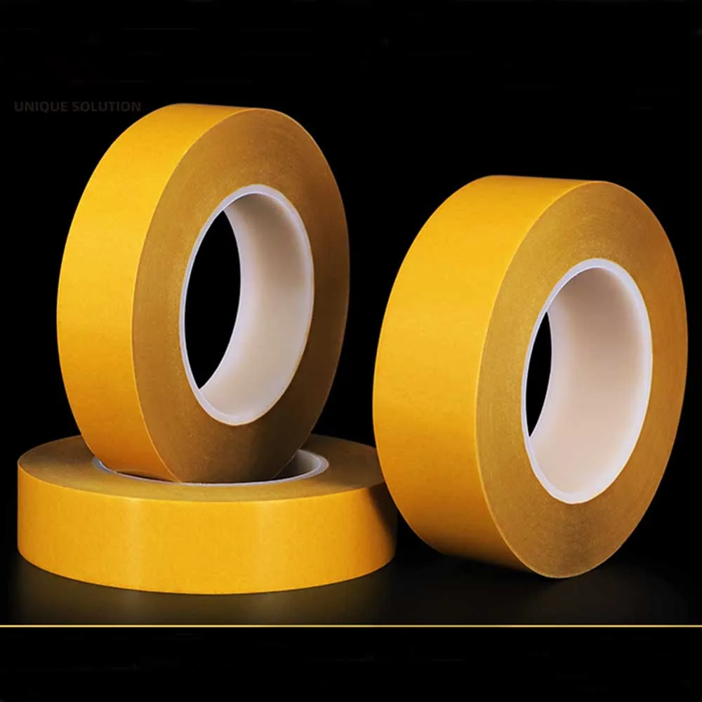 Двухсторонняя лента из ПЭТ устойчивая к высоким температурам 50 метров не