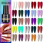 Лак ROSALIND Hybrid УФ-гель для ногтей, матовое верхнее покрытие, все для дизайна ногтей, маникюра, светодиодная лампа, Полупостоянный