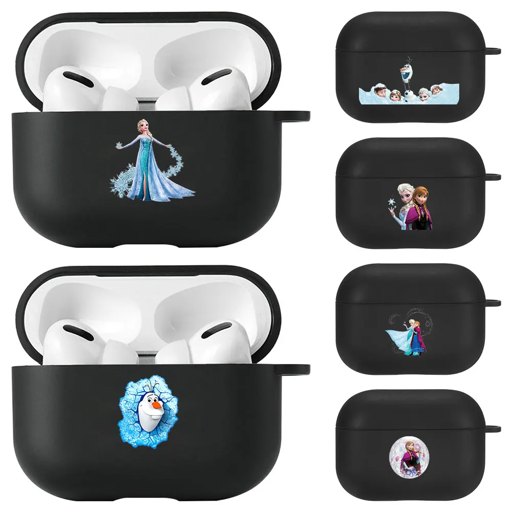 

Disney Frozen Silicone Cover Case For Apple AirPods 3 Cases Soft TPU Bluetooth Earphone Charging for AirPods Pro 3 Box Shell Bag