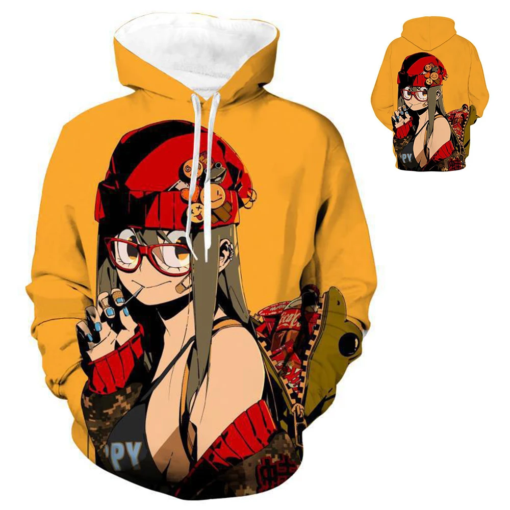 

Anime My Hero Academia Hoodies Men Women 3D Print Long Sleeve Men Hoodie Himiko Toga Casual Streetwear Tops S-5XL