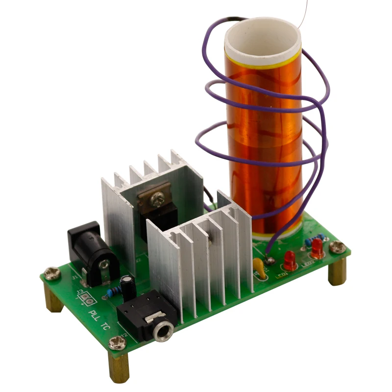 Печатная плата Tesla Coil сделай сам дуговая зажигалка набор электронных деталей |