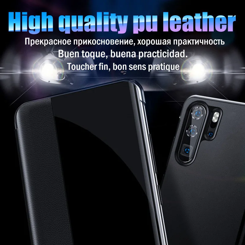 Кожаный флип-чехол для huawei p30 p20 p10 plus mate 20 pro lite nova 4 3 Чехол honer honor 20 pro 10 9 светильник 8x coque fundas