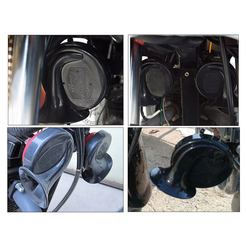 Громкий двухтоновый автомобильный Рог улитки универсальный Электрический