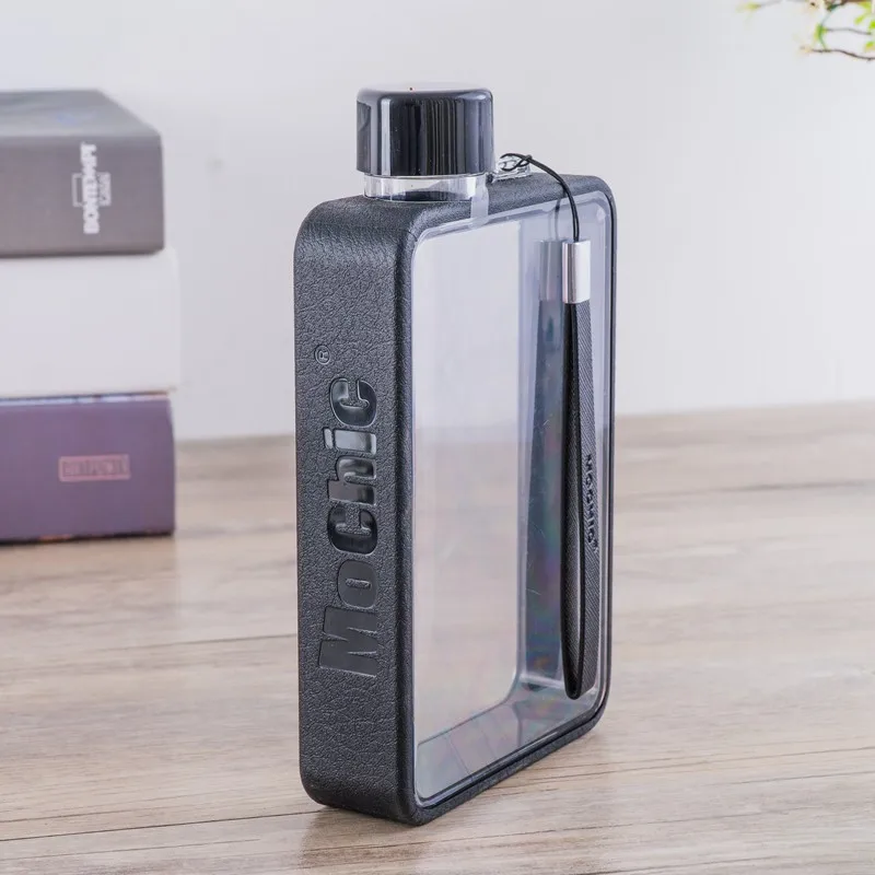 저렴한 플랫 워터 컵 Termos Plastico Personality Creative Sports Kettle Garrep Agua Vidro Simple 휴대용 병 물 체육관 FF70P 저렴한 플랫 워터 컵 Termos Plastico Personality Creative Sports Kettle Garrep Agua Vidro Simple 휴대용 병 물 체육관 FF70P