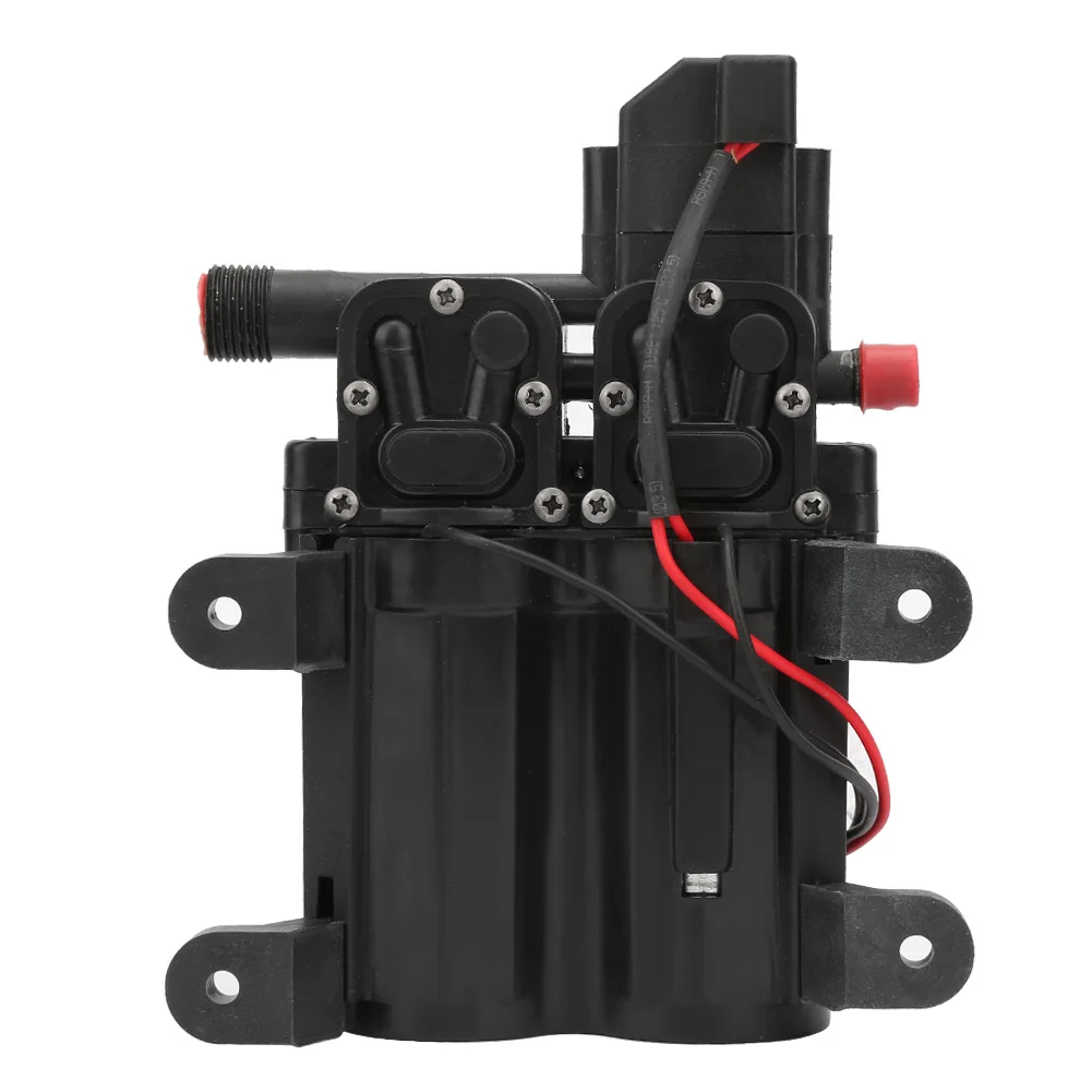 

Durable diaphragm water pump DC 12V 120W High pressure self-priming diaphragm water pump with automatic pressure switch for lawn