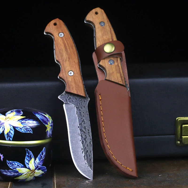 Инструмент для выживания в джунглях DEHONG высокой твердости маленький Боуи