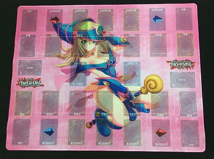 DIY Yugioh прыгающий игровой коврик для настольных игр на заказ с изображением темной