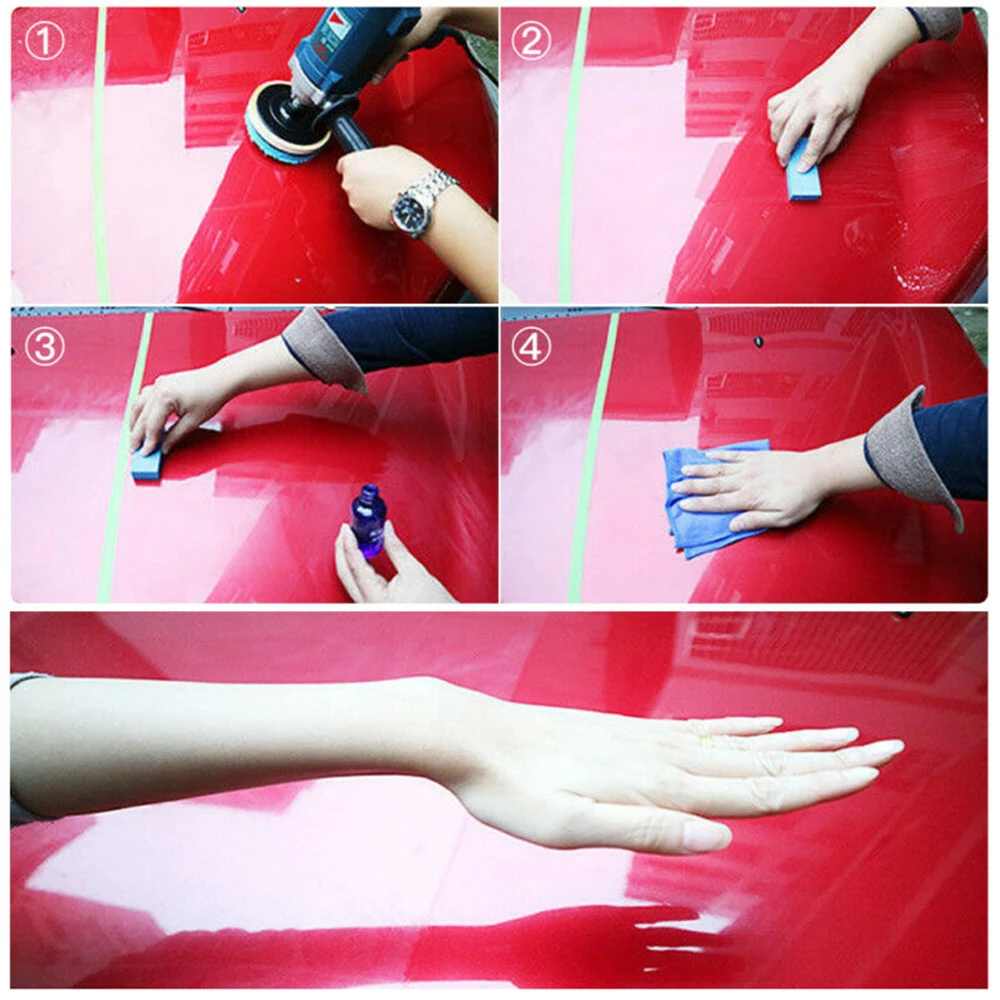 

Glass Hydrophobic ceramic Liquid Coating Polish 30ML Car 9H Anti-scratch
