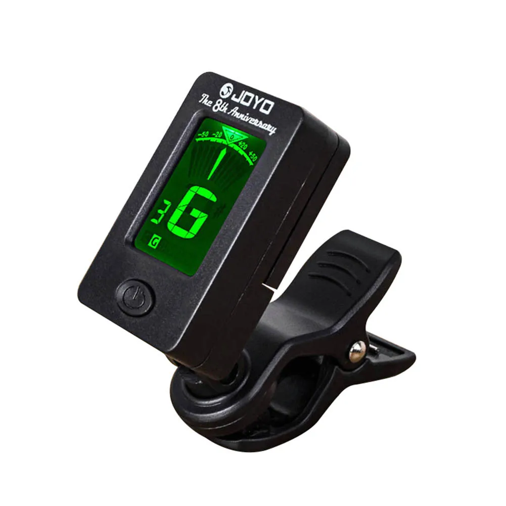 Цифровой мини-тюнер с зажимом вращающиеся чувствительные аксессуары для гитары