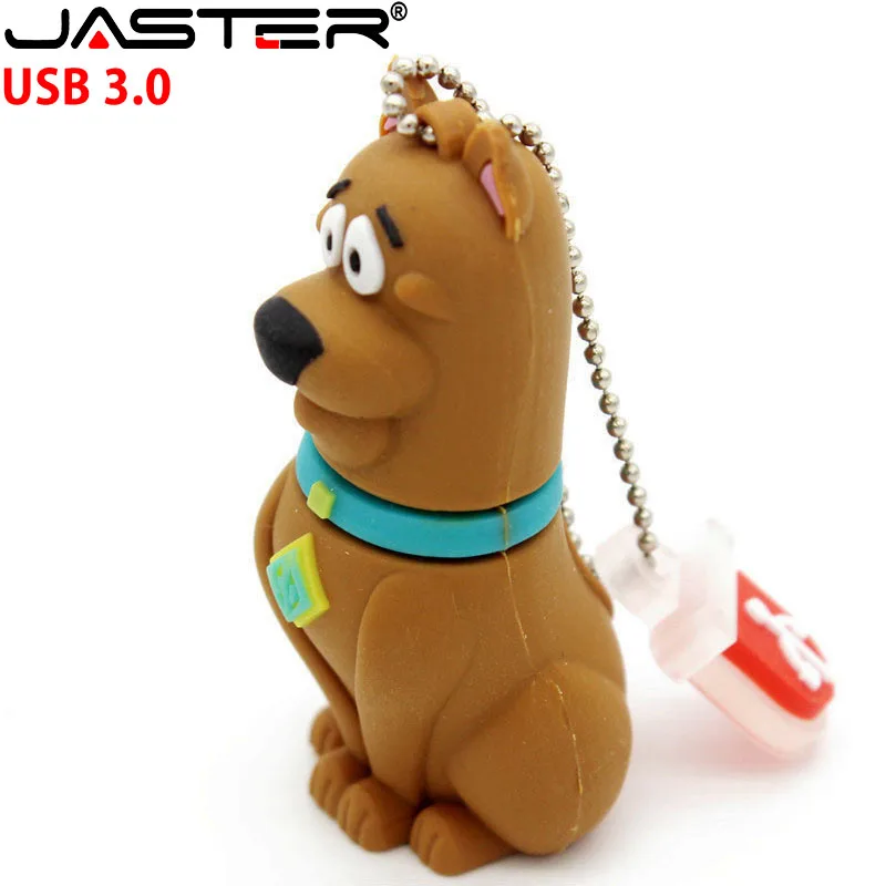 JASTER горячая распродажа флеш-накопитель USB 3 0 мультяшный мопс карта памяти 4 ГБ 8 16 32