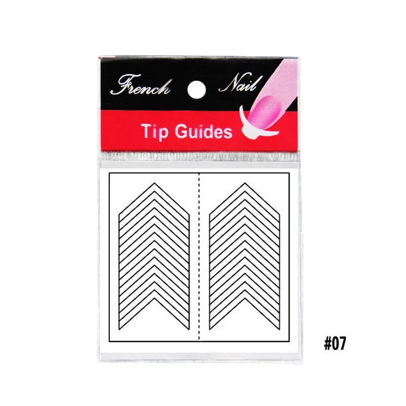 18 стикеров наклейки для ногтей дизайна круглая форма фольга французский маникюр